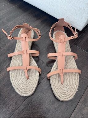 Castaner x Anciant Greek Sandals 40 US 10 Tan Espadrille